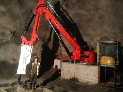 元征行直營固定式液壓破碎錘