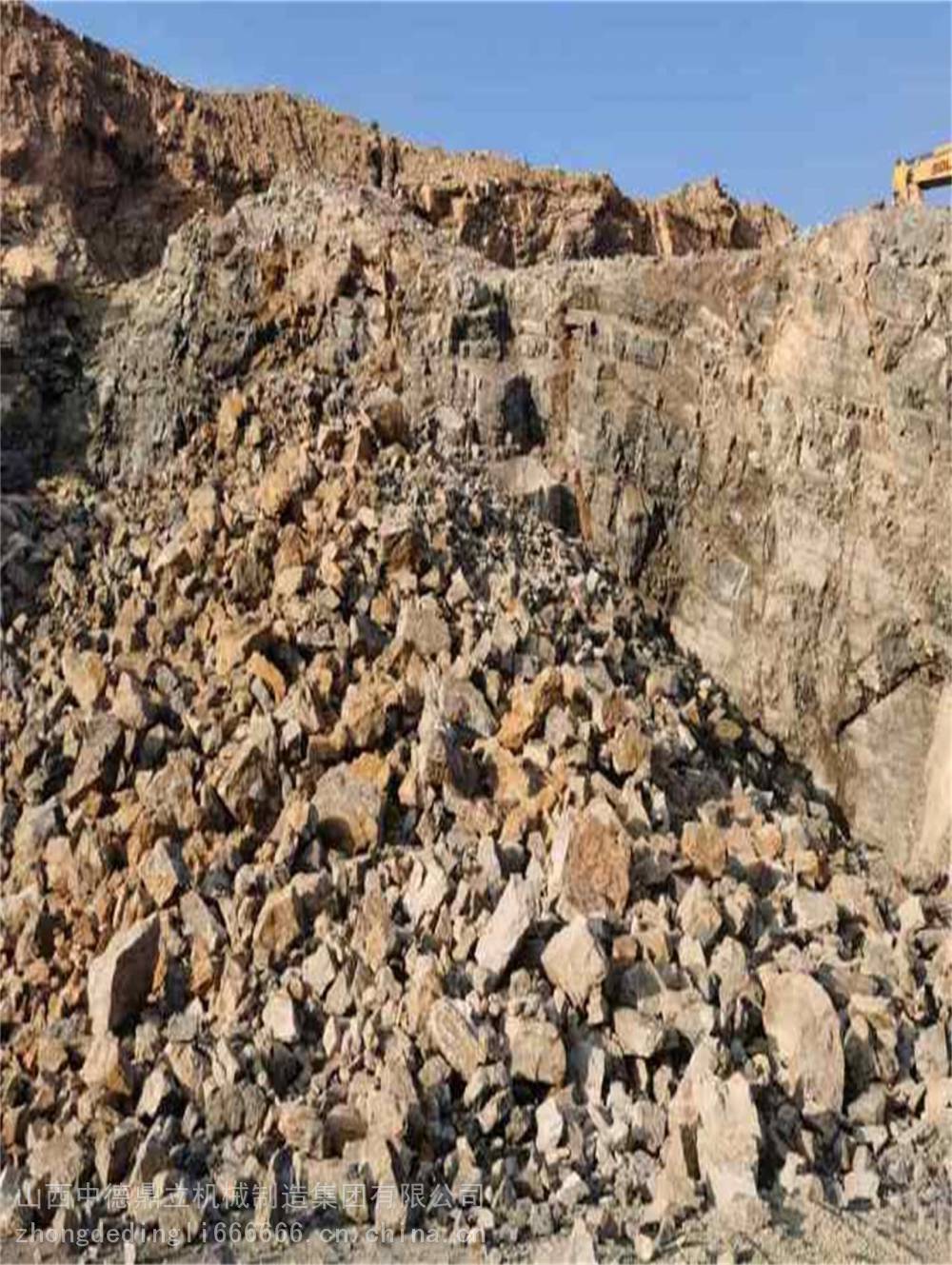 湖北荊州中德二氧化碳爆破礦山破石承接業務及設備介紹